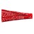 Czerwona opaska paisley 9 cm