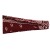 Bordowa opaska paisley 9 cm