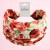 Wielokolorowa opaska w kwiaty 14 cm – zdjęcie 6
