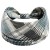 Opaska na głowę szeroka szara z supłem na włosy - miękka, nie uciska