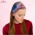 Różowo-niebieska opaska tie-dye 10 cm – zdjęcie 5