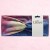 Różowo-niebieska opaska tie-dye 10 cm – zdjęcie 6