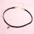 Choker naszyjnik czarny złoty z krzyżem na szyję - regulowany, elegancki – zdjęcie 7