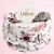 Biało-różowa opaska boho 14 cm – zdjęcie 6
