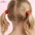 Czerwone gumki frotki 100 szt. – zdjęcie 2