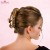 Klamra do włosów złota duża spinka szczęka - ozdobna, pewnie trzyma włosy – zdjęcie 3