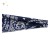 Granatowa opaska paisley 9 cm