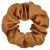Miodowa satynowa gumka scrunchie