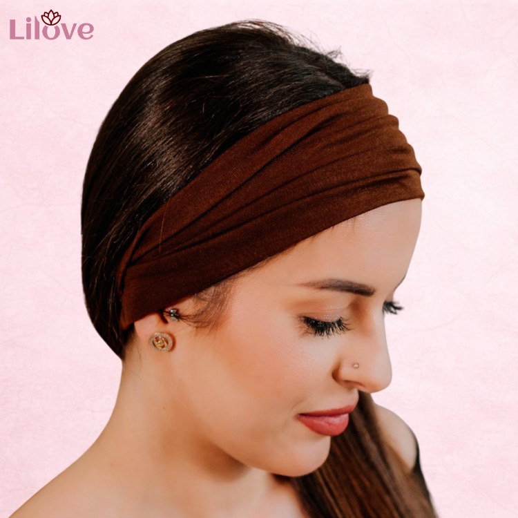 Brązowa opaska elastyczna 9 cm – zdjęcie 2