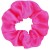 Neonowa różowa gumka scrunchie