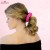 Neonowa różowa gumka scrunchie – zdjęcie 5
