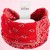 Czerwona opaska paisley 14 cm – zdjęcie 6