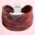 Czerwono-czarna opaska abstrakcyjna 14 cm – zdjęcie 6