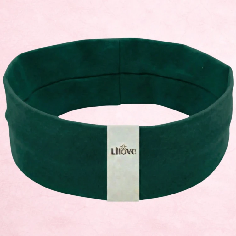 Zielona opaska sportowa 6 cm – zdjęcie 6