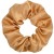 Złotobrązowa satynowa gumka scrunchie