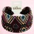 Opaska etniczna bordo turkus 14 cm – zdjęcie 6