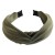 Khaki opaska z supłem 5 cm
