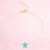 Choker naszyjnik biały z koralikami rozgwiazda - wakacyjny, w letnim stylu – zdjęcie 2