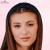 Granatowa opaska z supłem 5 cm – zdjęcie 3