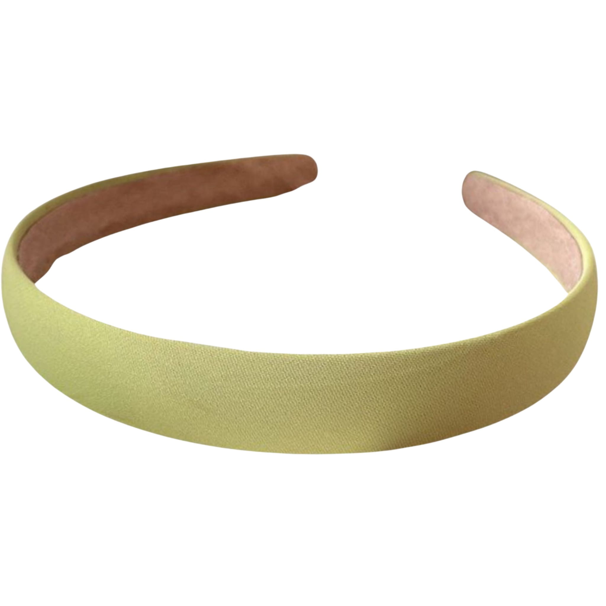 Opaska do włosów Zielona na Głowę Gładka Pudrowa Szeroka Lekka i Trwała