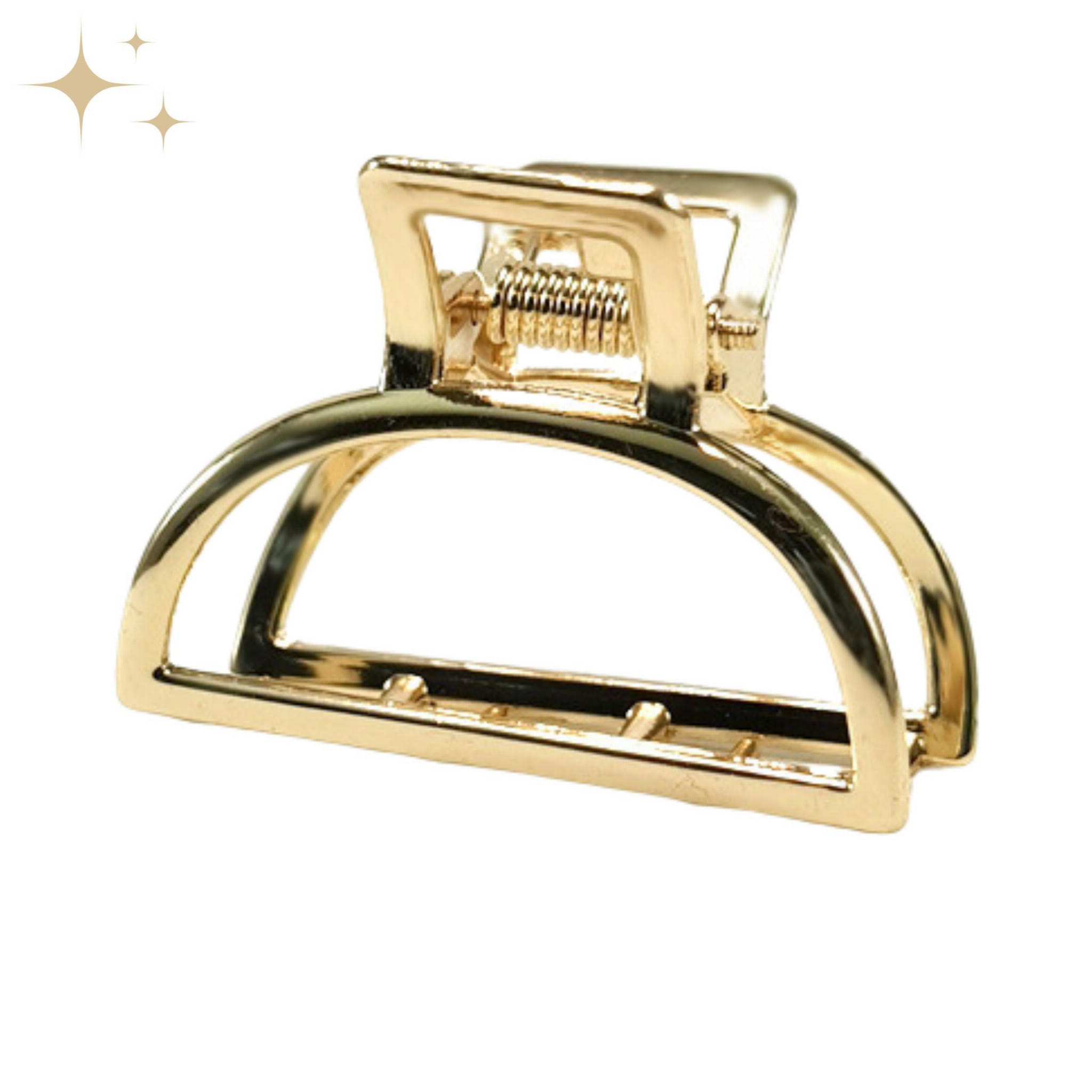 Klamra do Włosów Złota Mała Spinka Francuska Metalowa Lekka i Wytrzymała