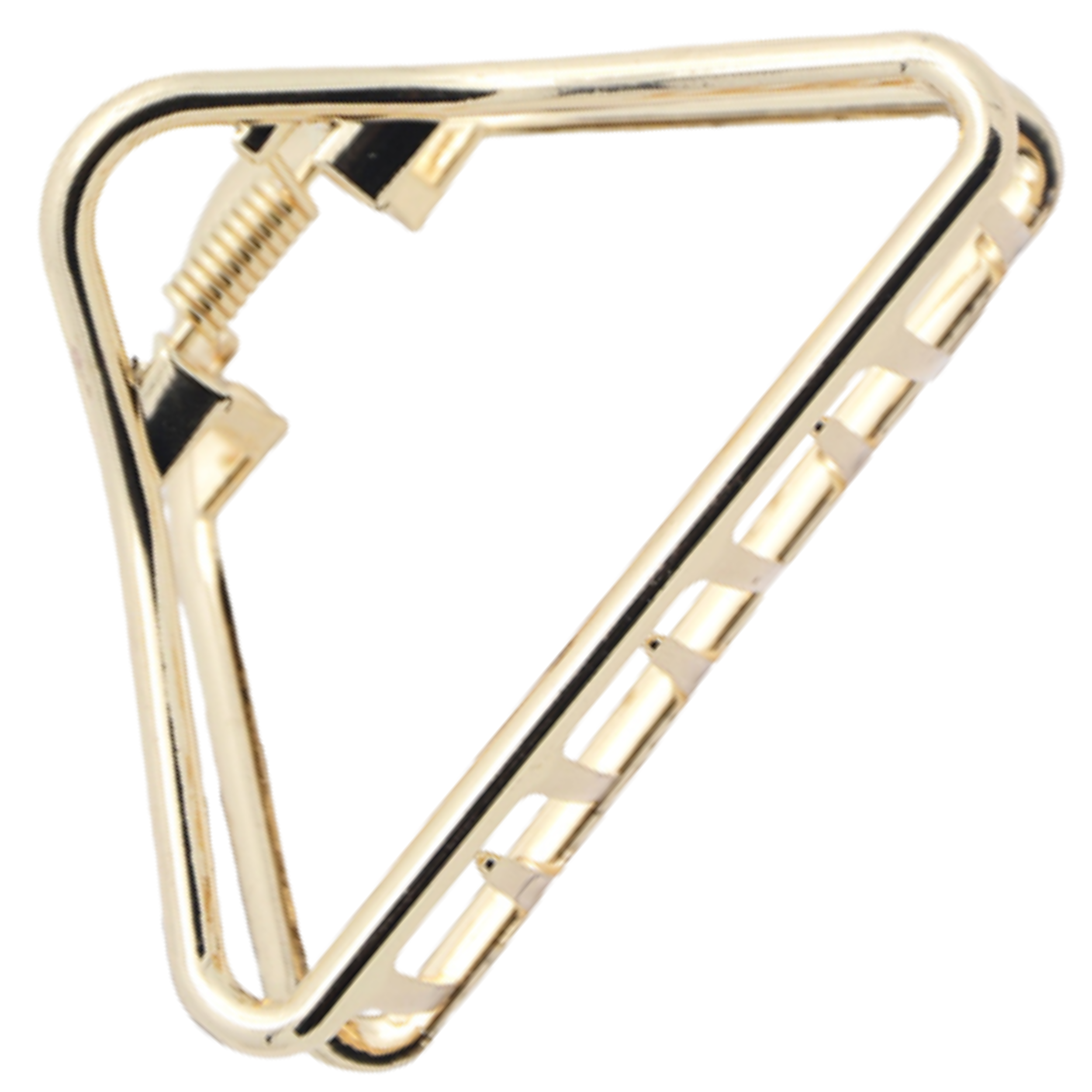 Klamra do włosów złota mała spinka szczęka - ozdobna, pewnie trzyma włosy