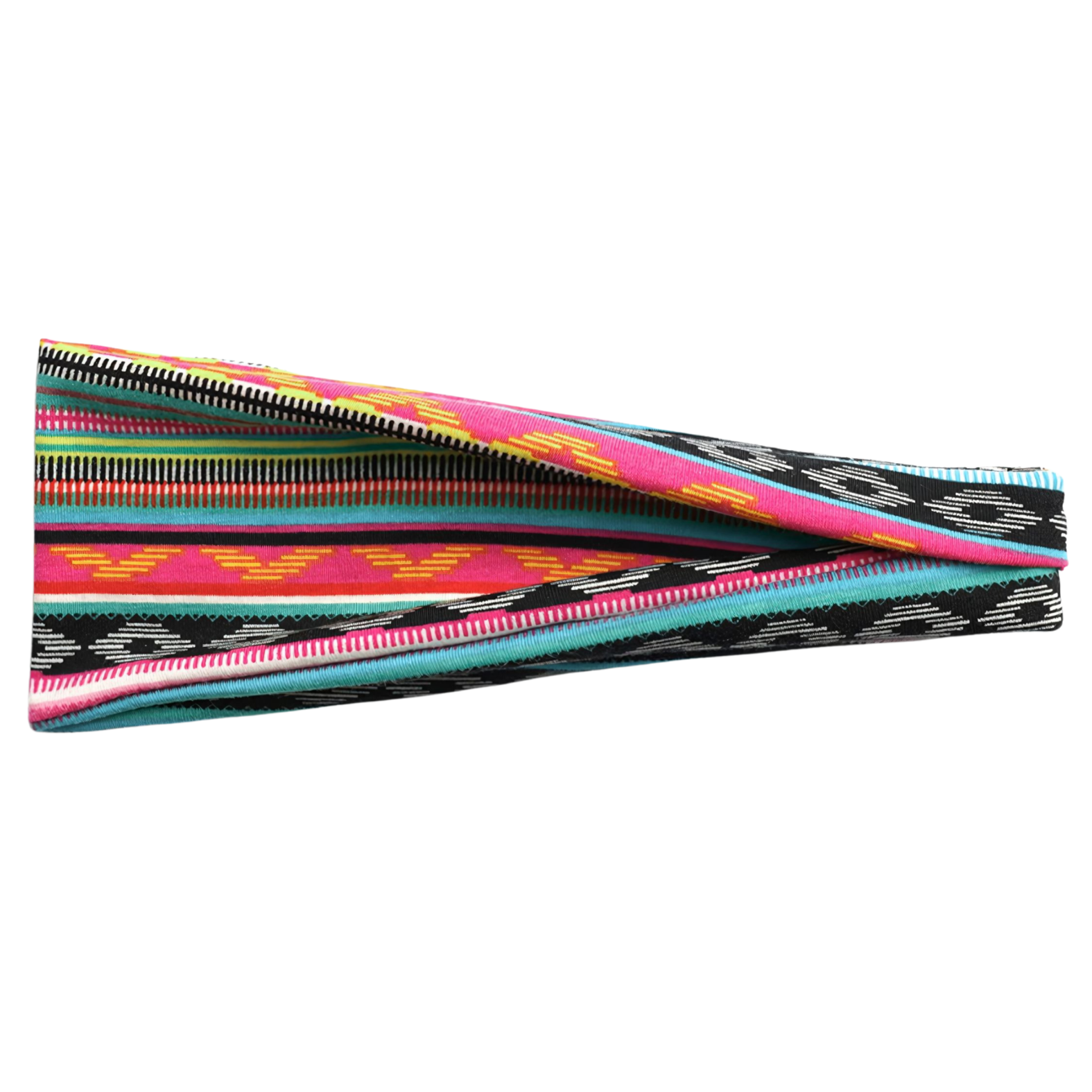 Opaska na głowę szeroka kolorowa elastyczna do włosów - miękka, nie uciska